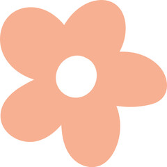 Hand Drawn Cute Organic Autumn Yellow Flowers Branch leaf