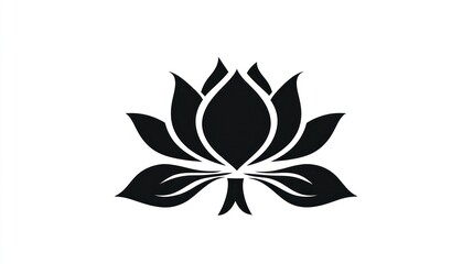 Lotus flower logo design (3)