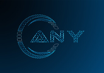 ANY low poly letter logo vector design. ANY lower poly logo design.