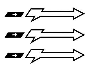 A sleek horizontal info graphic with five arrow-shaped steps, suitable for process visualization and step-by-step guides.