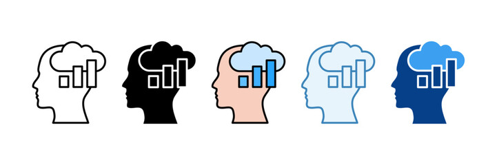 Mindset  Icon Set Multiple Style Collection