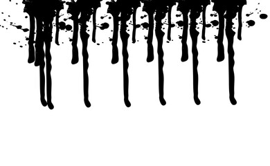 Fototapeta premium Abstract brush stock isolated on transparent PNG file 
