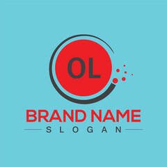 Abstract logo design background template