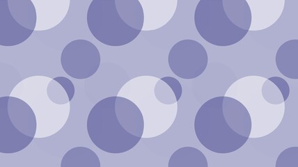 Soft Purple Bubble Pattern