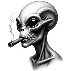 Black & Grey Tattoo Design 