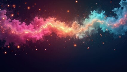 Abstract colorful gradient background design