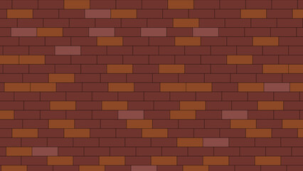 Architecture wall building construction. Brickwall brown texture background