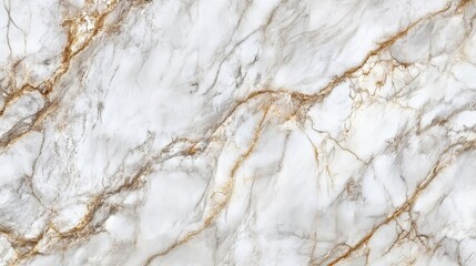 Detailed view of a marble surface with golden veins.