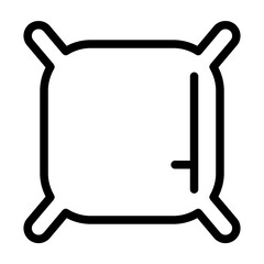 cushion line icon
