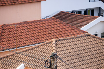 Terracotta Rhythms of Madeira Rooftops – A Glimpse into Traditional Architecture