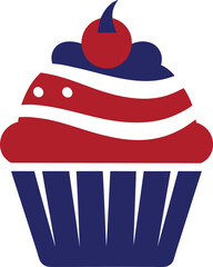 american cupcake icon