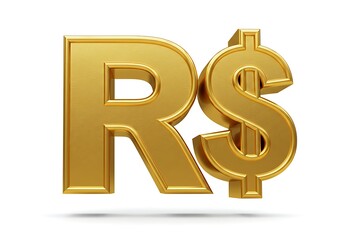 Obraz premium 3d golden dollar sign