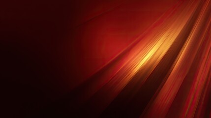 Red background, red gradient light has a glowing effect on the right side. High-resolution digital illustrations, sense and speed, enabling dynamic presentation design.