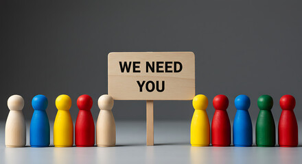 Colorful Pawns Unite Behind a Powerful Call to Action