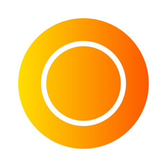 plate gradient icon