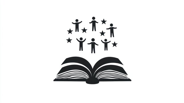 Open Book, People, Stars, Education (1)