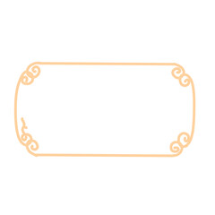 Vector set of vintage ornament elements.