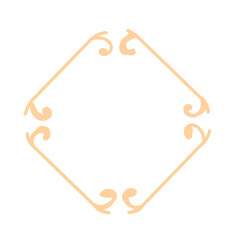 Vector set of vintage ornament elements.