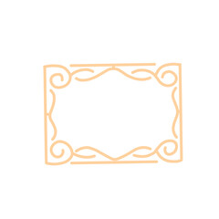 Vector set of vintage ornament elements.