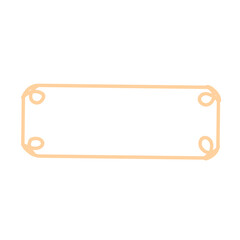 Vector set of vintage ornament elements.