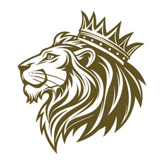 Fototapeta premium lion head vector