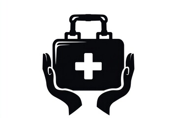 Obraz premium First Aid Kit Held in Hands (1)