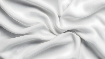 Fototapeta premium White Fabric Texture With Subtle Pattern
