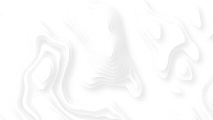 Abstract paper carve template. abstract white 3d papercut topography relief vector background illustration. Abstract modern 3d Paper cut white background.
