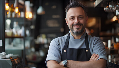 Spagnetti carbonara with fred basson in blacque dress he vnit backgground