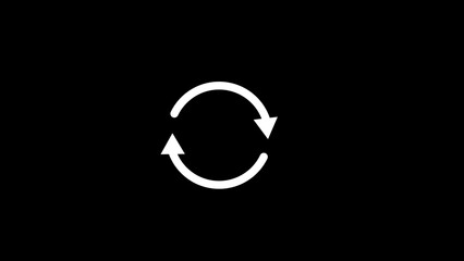 circle arrow with update restore icon