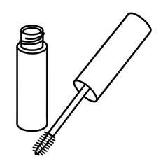 vector illustration of a brush