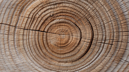 Naklejka premium cross section of tree trunk