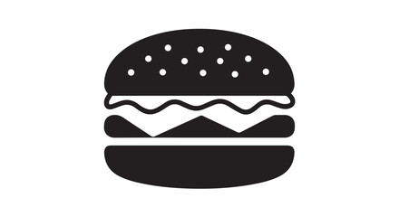 burger icon isolated on white background. Modern and editable burger icon. Simple icons vector illustration. Burger vector icon 

