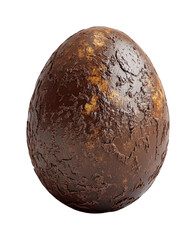 Chocolate egg creation kitchen culinary isolated on transparent background