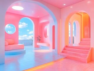 Explore a pastel-themed Instagram feed showcasing lifestyle moments in a real-world setting, blending aesthetics and daily life beautifully.