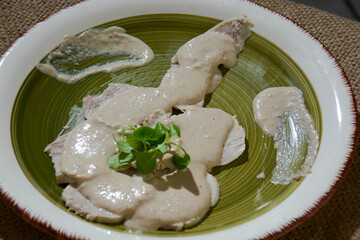 italian original veal with tuna sauce