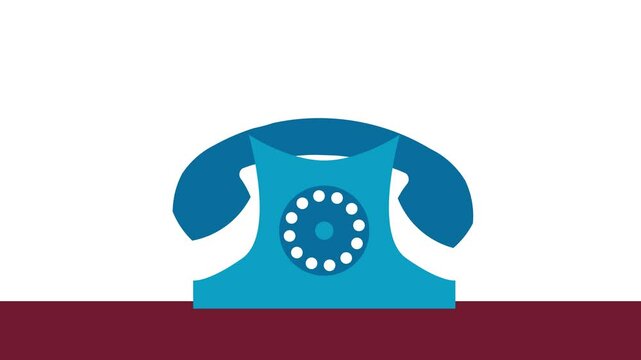 video, 4k, telefono, vintage, telefono che squilla,  cornetta