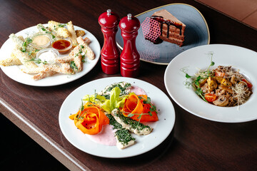 restaurant food. restaurant menu. photos for the menu
