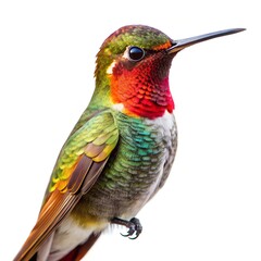 Fototapeta premium hummingbird images with white background