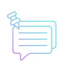 Pinned Chat Gradient