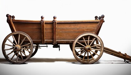 Fototapeta premium old wooden carriage