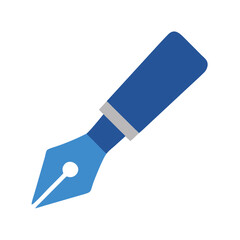 Fountain Pen Icon Representing Academic Writing and Scholarly Work
