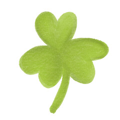 Three-Leaf Clover Illustration, Symbol of Faith, Hope, and Love