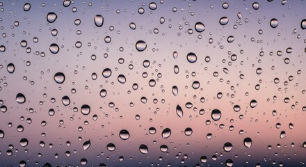 Raindrops on Glass (Photo)