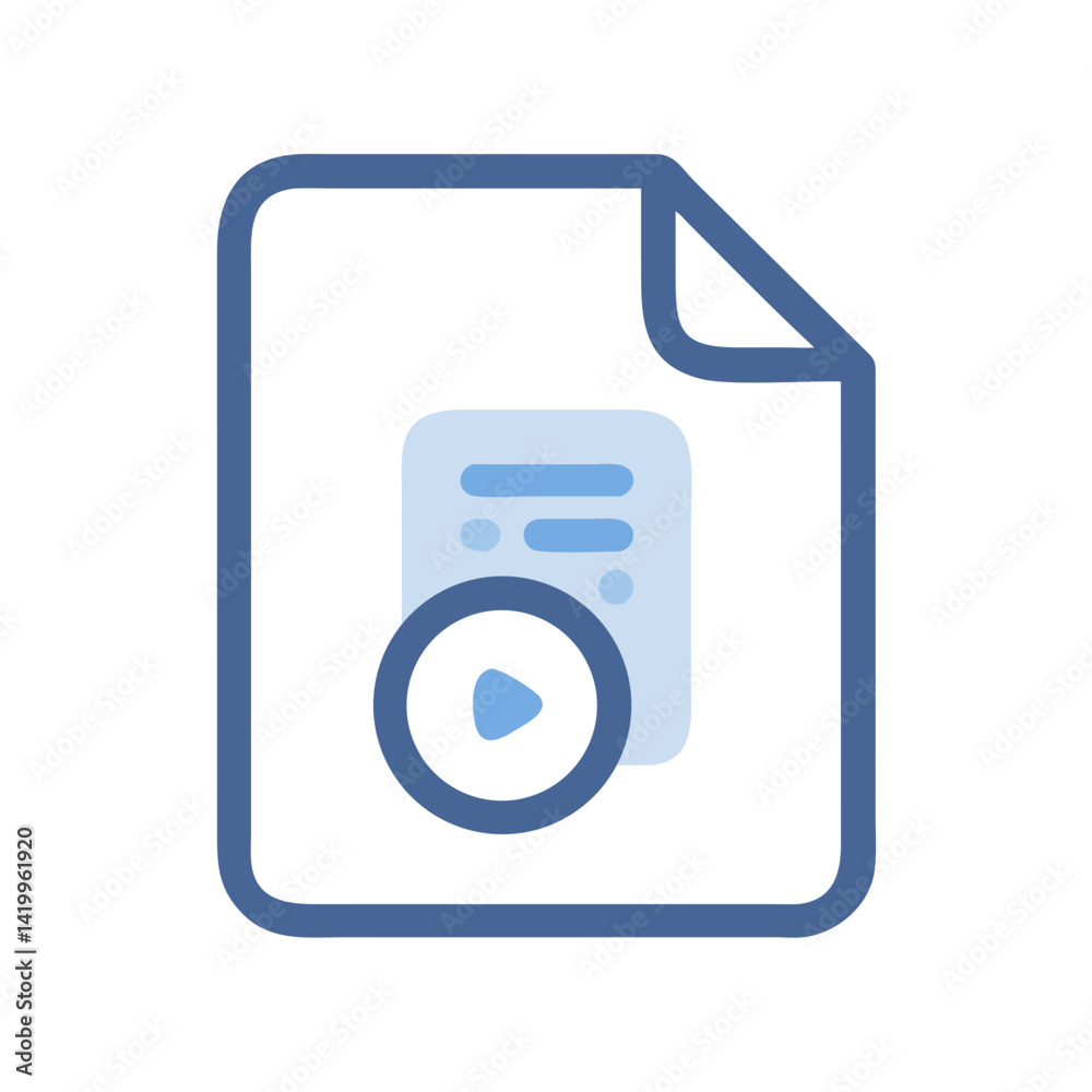 Aufkleber mp3 file icon representing digital audio format and compressed music file