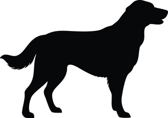 Labrador Dog Silhouette | Vector Stencil Design for Laser Cutting, DIY Crafts & Decoration