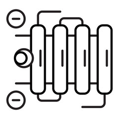 Negative Receptor Response Icon. Adverse Drug-Receptor Interaction and Resistance