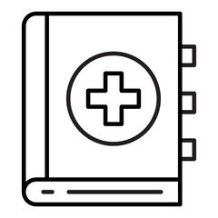 Clinical Evidence Icon. Scientific Research and Medical Data Validation Illustration