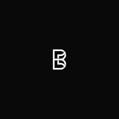 Line Art Geometric Letter B Monogram Logo Design Inspiration Ideas