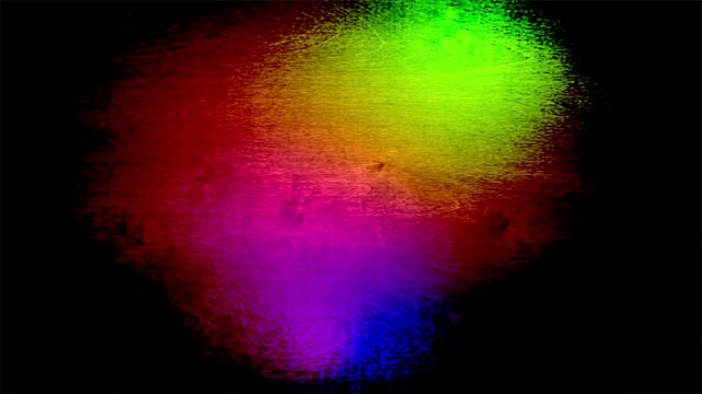 Abstract rainbow art with fiery grunge textures and swirling smoke patterns creates a vibrant, colorful explosion backdrop